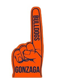 Gonzaga Foam Finger