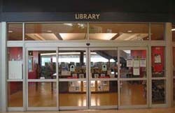 Library - entrance