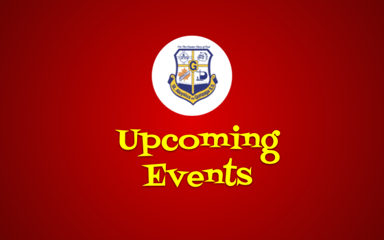Upcoming Events graphic